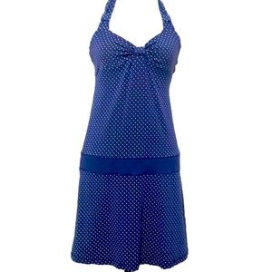AMERICAN Eagle Polka Dot Halter Dress
